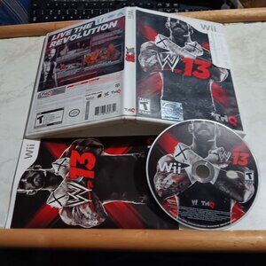 WWE 13 Wrestling 2013 Tested Nintendo Wii Video Game